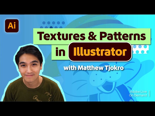 EP 07: Create Seamless Patterns & Textures in Adobe Illustrator