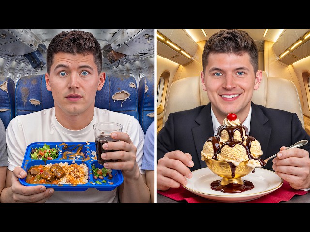 I Tested Every Level Of Plane Food