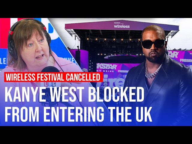 Wireless Festival cancelled as Kanye West blocked from entering UK