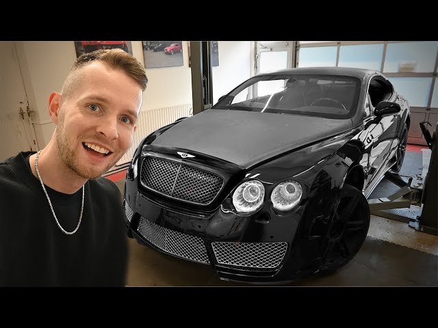 I'm putting the Bentley Mansory back together for the first time!