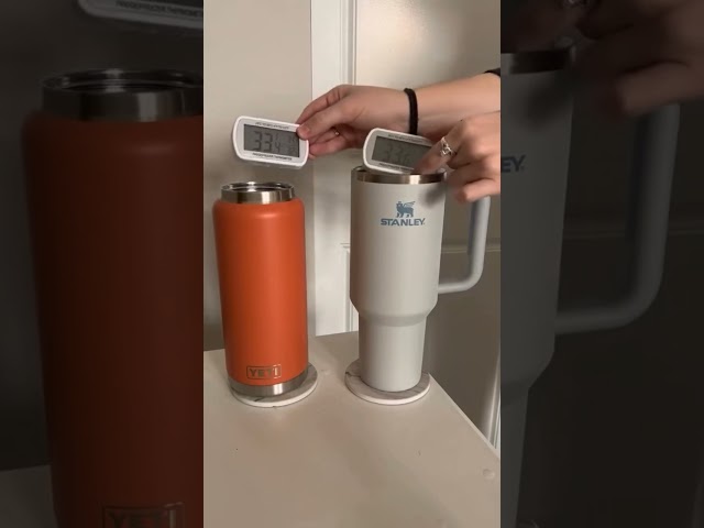 YETI vs Stanley cup WHAT STAYS COLDER LONGER?