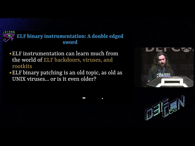 DEF CON 31 - Revolutionizing ELF binary patching w Shiva   - ElfMaster