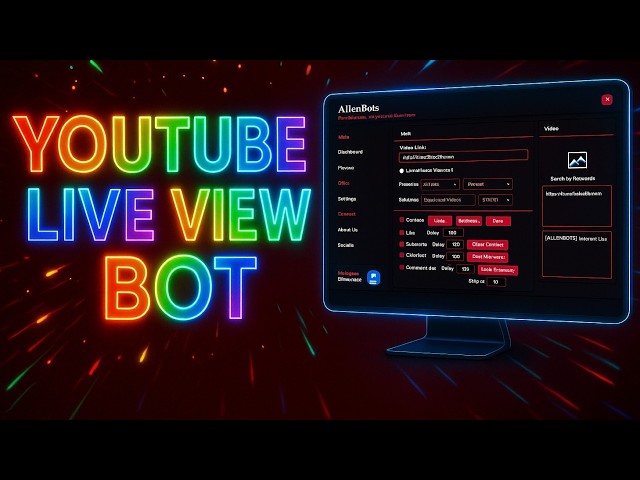 YouTube Live Viewer Bot ❤️‍🔥 NEW View Bot [2026] 🚀
