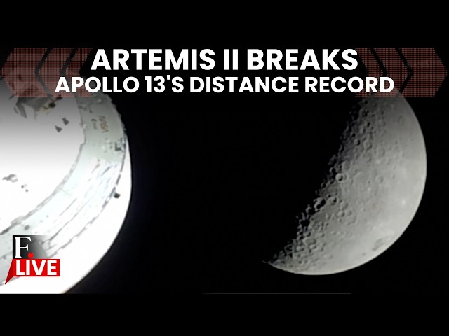 Lunar FlyBy LIVE: Artemis II Crew Crosses Lunar Threshold | NASA Moon Mission | Firstpost