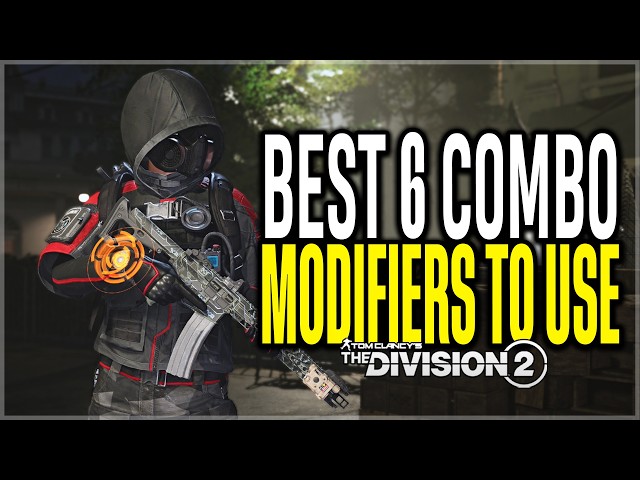 The Division 2 BEST 6 MODIFIER COMBOS for Damage, Armor, Skill DMG, HazPro & PFE Builds! (Year 8)