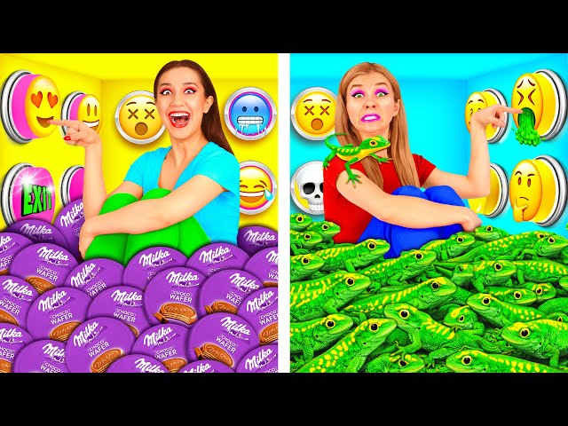 1000 Mystery Buttons Challenge Only 1 Lets You Escape | Funny Situations and Fails PaRaRa Challenge