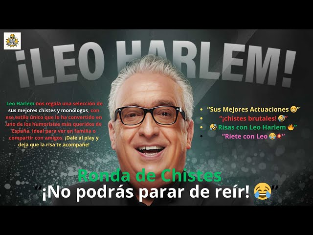🤣 30 Minutes of Laughter with Leo Harlem | Non-Stop Funny Jokes and Spanish Humor #comedy #leoharlem