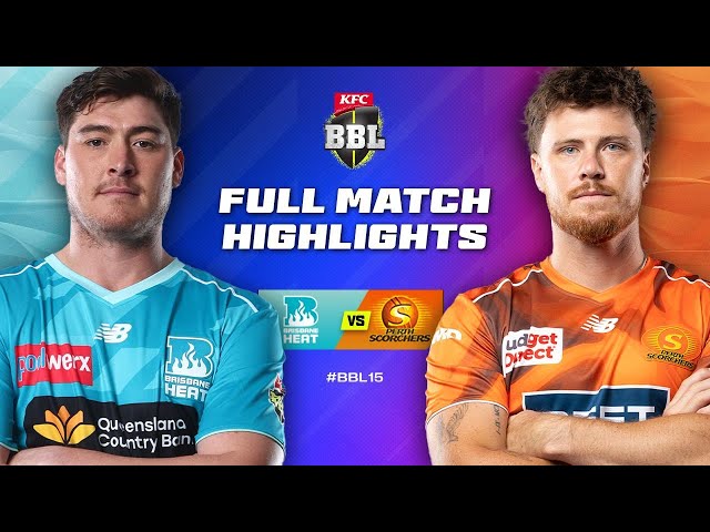 GREATEST BIG BASH GAME EVER! 🤯 Brisbane Heat v Perth Scorchers Match Highlights | #BBL15