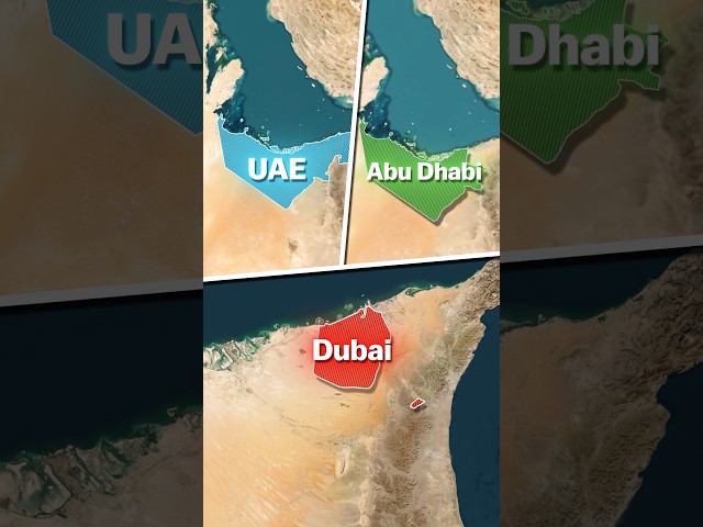 The Difference Between UAE, Dubai & Abu Dhabi 🇦🇪 What Are the Emirates 🤯