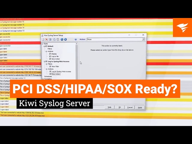 Manage Syslog & SNMP Traps Faster | SolarWinds Kiwi Syslog Server