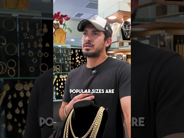 Shopping For My Son's First Gold Chain