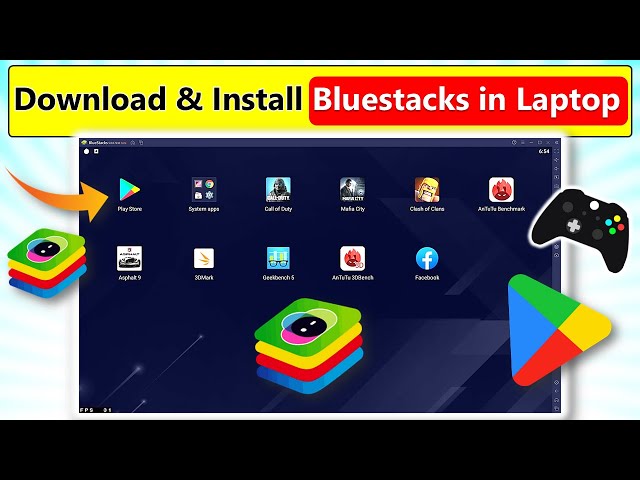 how to download bluestacks in laptop | laptop me app kaise download kare | bluestacks download
