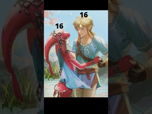 #zelda #edit #mipha #link