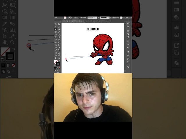🔥 Secret Blend Tool Trick in Illustrator 2026 (Pro Hack) #shorts #viral #trending #youtubeshorts