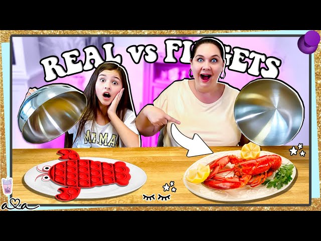 Wer gewinnt in der FIDGETS FOOD vs REAL FOOD CHALLENGE? Ava tritt gegen Jade an... 💜 Alles Ava