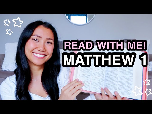 BIBLE STUDY WITH ME | Matthew 1 ♡