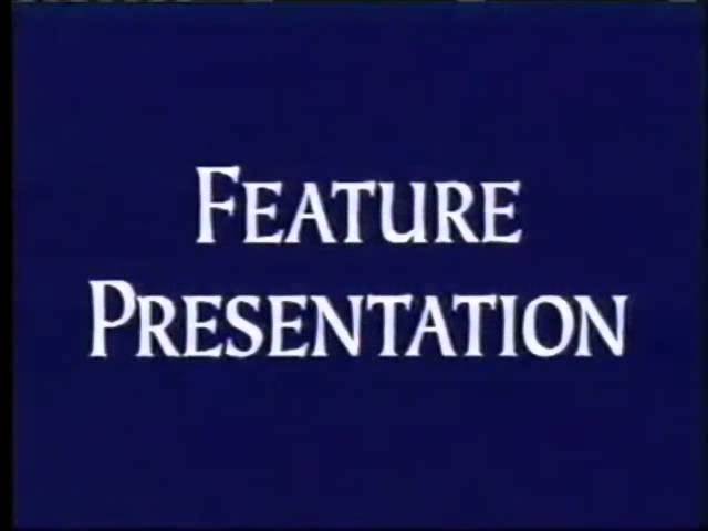 Feature Presentation Logo 1994-2000, 2003-2004