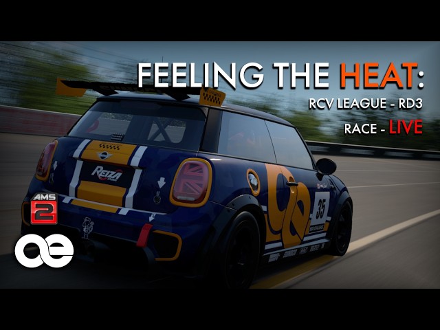 RCV Rd3 Race | Feeling the Heat at Pocono | JCW Mini Challenge | AMS2