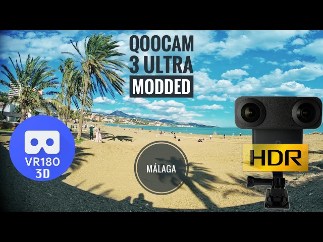 [8K][VR180 3D][HLG] Malaga, Spain (Apple Vision Pro optimised)