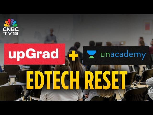 upGrad Buys Unacademy: Inside India’s Biggest Edtech Reset | N18V | CNBC TV18