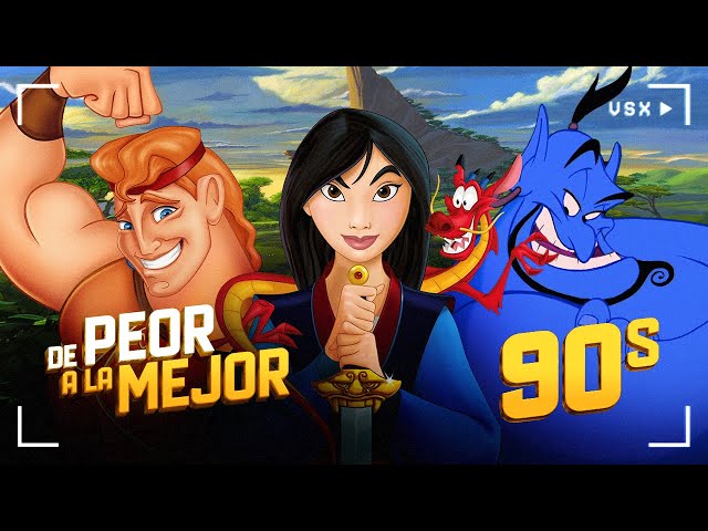 From the worst to the best Disney movie of the 90s - VSX Project