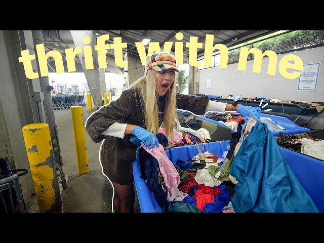 COME THRIFT WITH ME AT THE GOODWILL BINS!!! ✨ everything UNDER $3 thrift store haul! ✨