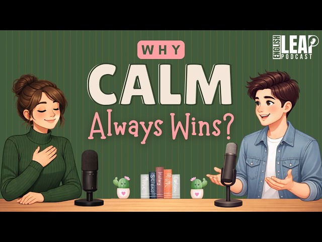 English Podcast For Easy English Conversation | Be So Calm It Makes People Nervous | Learn English