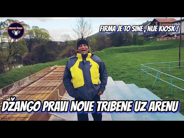 DŽANGO PRAVI NOVE TRIBINE PORED ARENE U VISOKOM, FIRMA JE TO SINE NIJE KIOSK, KORIDA