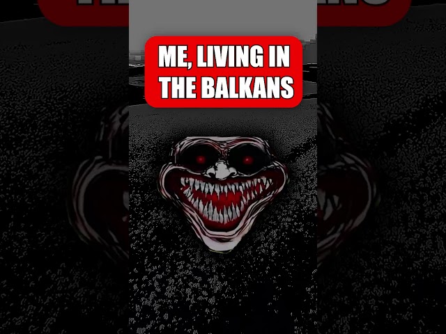 Taking a Walk in the Balkans is Different #balkan #serbia #romania #memes