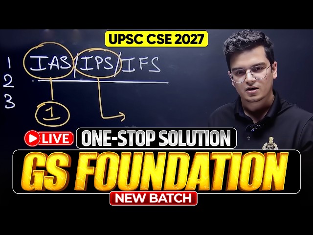 🔥GS Foundation 2027 Batch Launched | One Stop Solution for UPSC 2027 | Dr. Shivin & Varun Jain Sir