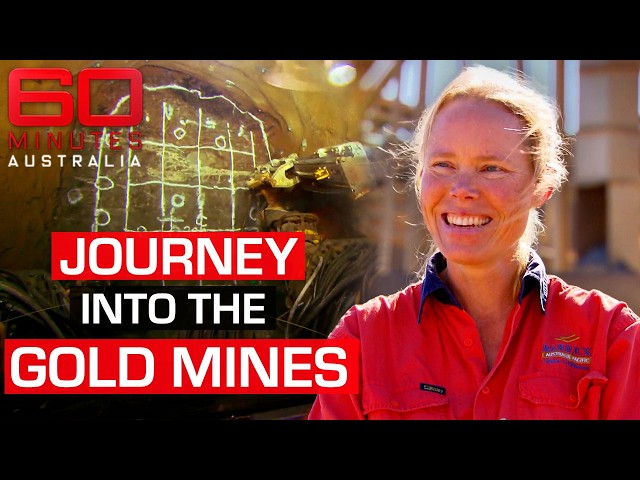 Journey into an underground gold mine | 60 Minutes Australia