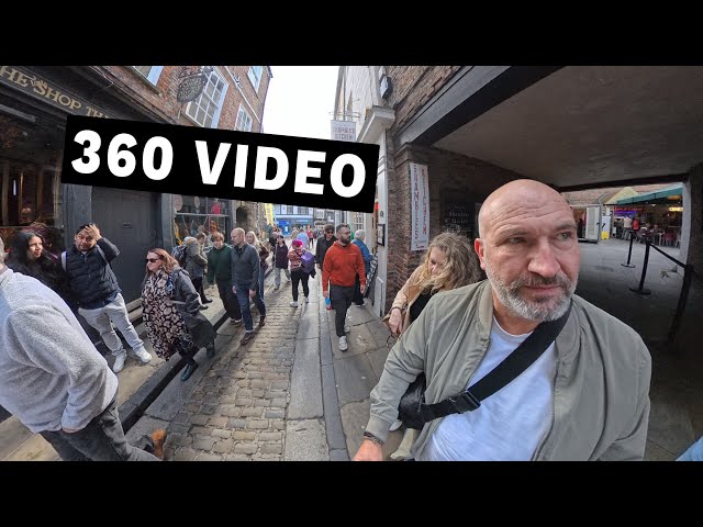 The SHAMBLES YORK 360 VR Video Test (insta360 X5)