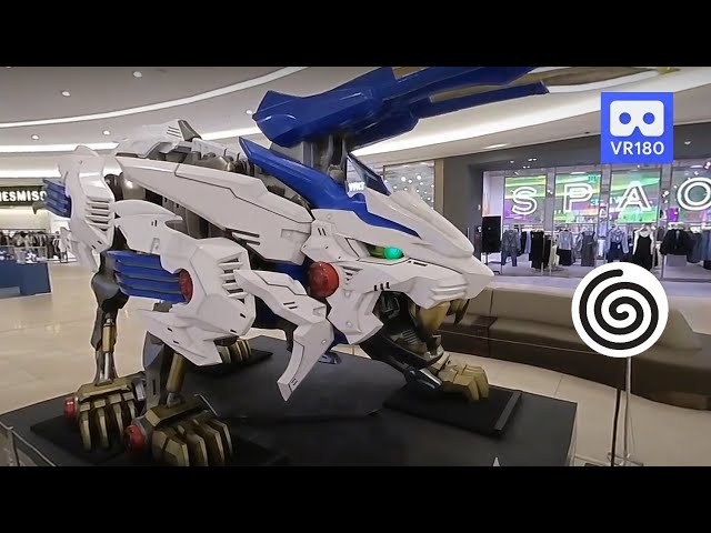 Amazing Giant Zoids appeared WOW Ger out of here 3D 180VR 4K