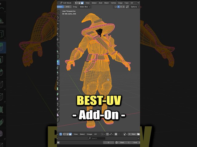 Blender: My FAVORITE UV-Mapping Addon (MIO3)