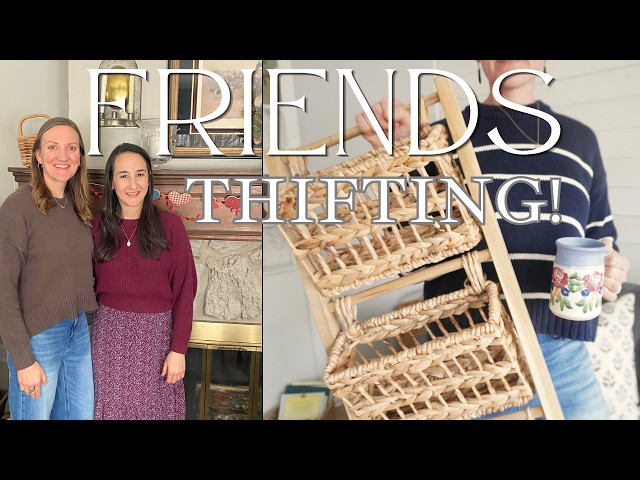 Thrifting with friends! | Collective haul from antique & thrift shops