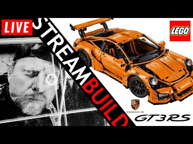 🔴 Building LEGO Porsche 911 GT3 RS (42056) Live! Part 2