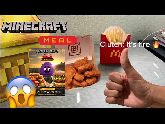 Clutch TRIES Minecraft McDonalds