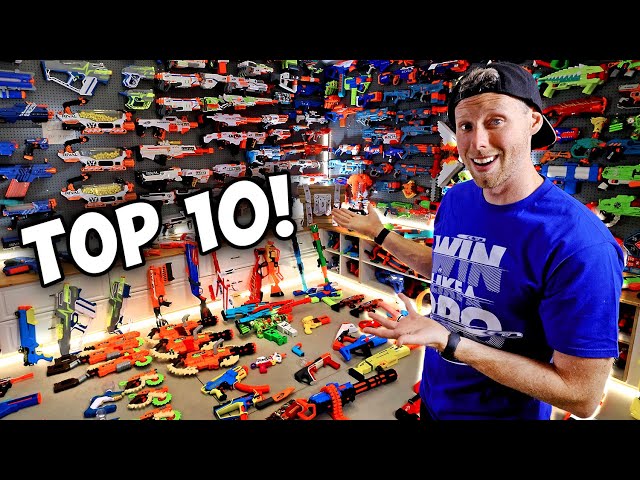 Top 10 NERF GUNS you NEED to buy!
