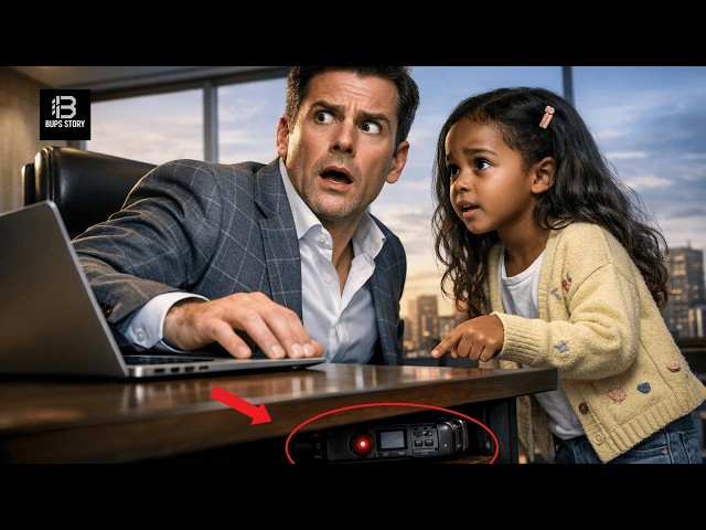 “There’s a Recorder in Your Office,” the Black Girl Whispered—The Billionaire Froze