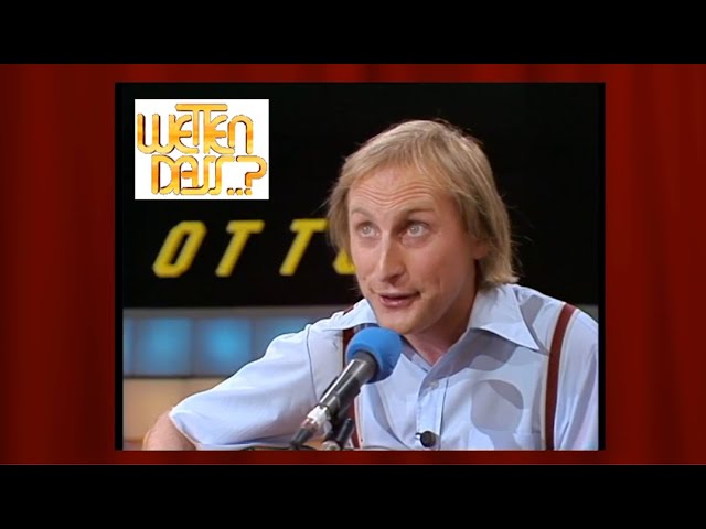 Absolut Kult! - Erster Auftritt von Otto Waalkes in "Wetten, dass...?" 1982