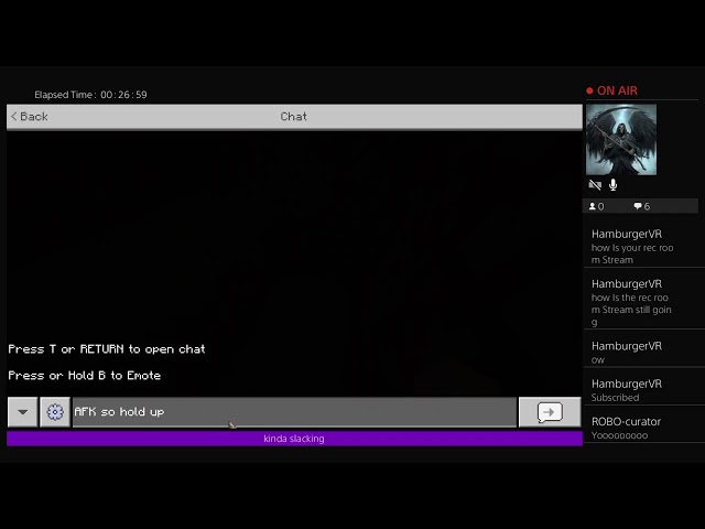 just some minecraft calm down