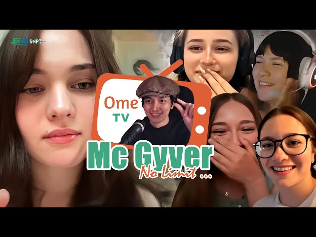 MC GYVER Lagi! Cewek Bule Sampai Speechless di OmeTV -  OmeTV Part 28