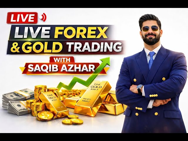 📈 Live XAUUSD & Forex Market Analysis with Saqib Azhar | Gold & FX Trading Strategies 🔥 #48