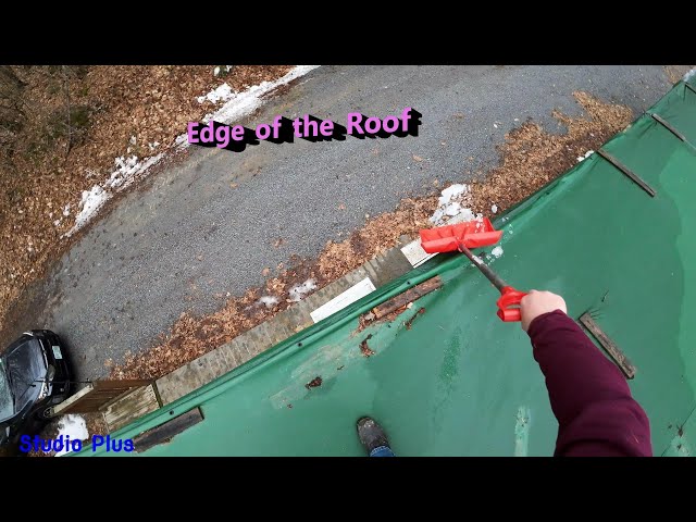 ROOFING Lifting a Heavy Tarp