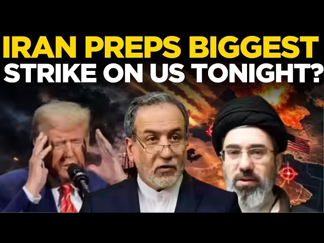 LIVE: Iran’s Biggest Strike on US Tonight? | Araghchi Biggest Announcement | World Leaves In Panic!