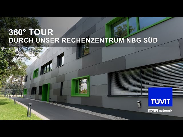 Rechenzentrum Nürnberg: 360° Tour durch das Rechenzentrum - noris network