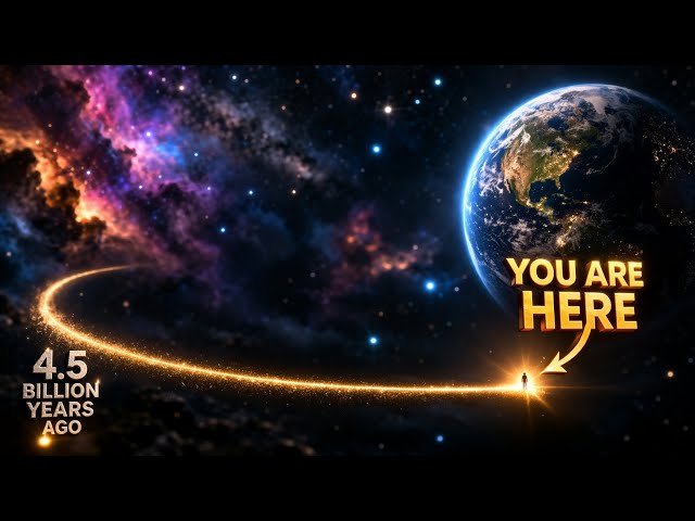  Earth’s 4.5 Billion Year Story… Humans Exist for 1 Second 😳🌍