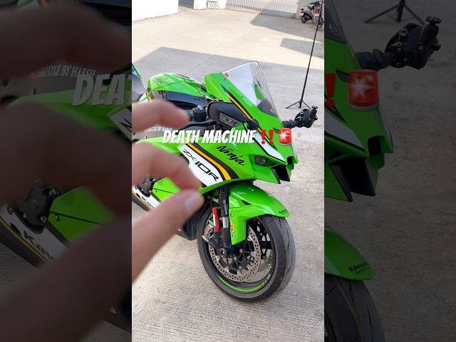 ZX10R Death Machine - The Real Reason 🚨 #kawasakininja #deathmachine #motovlog