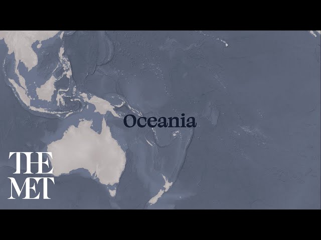 The Arts of Oceania Map | Michael C. Rockefeller Wing