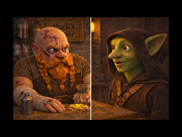 Puck Loses His Armor Shop